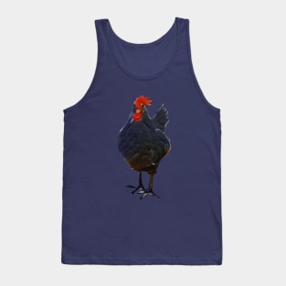 Angry hen black version Tank Top